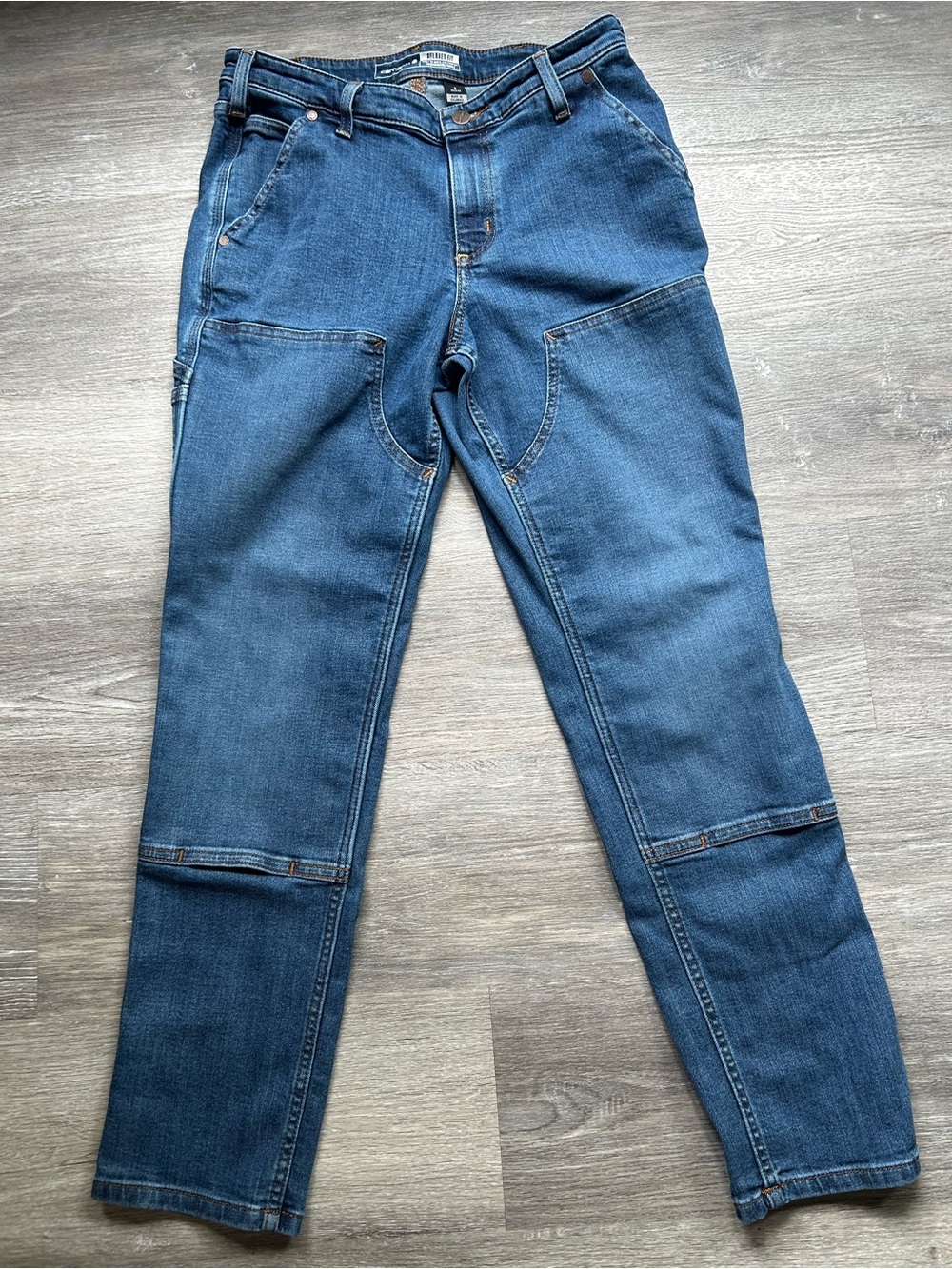 Carhartt Women’s Rugged Flex Relaxed Fit Double Front Denim Jeans Size 8